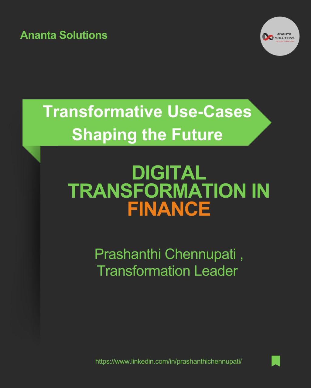  Navigating Digital Transformations – Back Office Finance&nbsp;Use-Cases!!